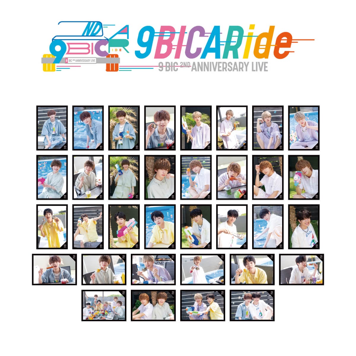 9bic 2nd Anniversary Live -9BICARide-】生写真vol.30（ランダム５枚入り） – 9bicオフィシャルサイト