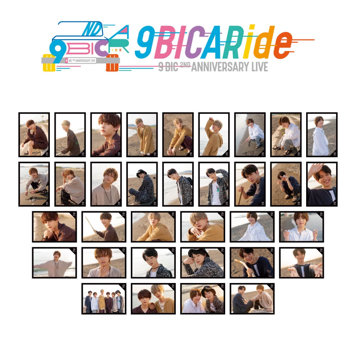 9bic 2nd Anniversary Live -9BICARide-】生写真vol.31（ランダム５枚入り） – 9bicオフィシャルサイト