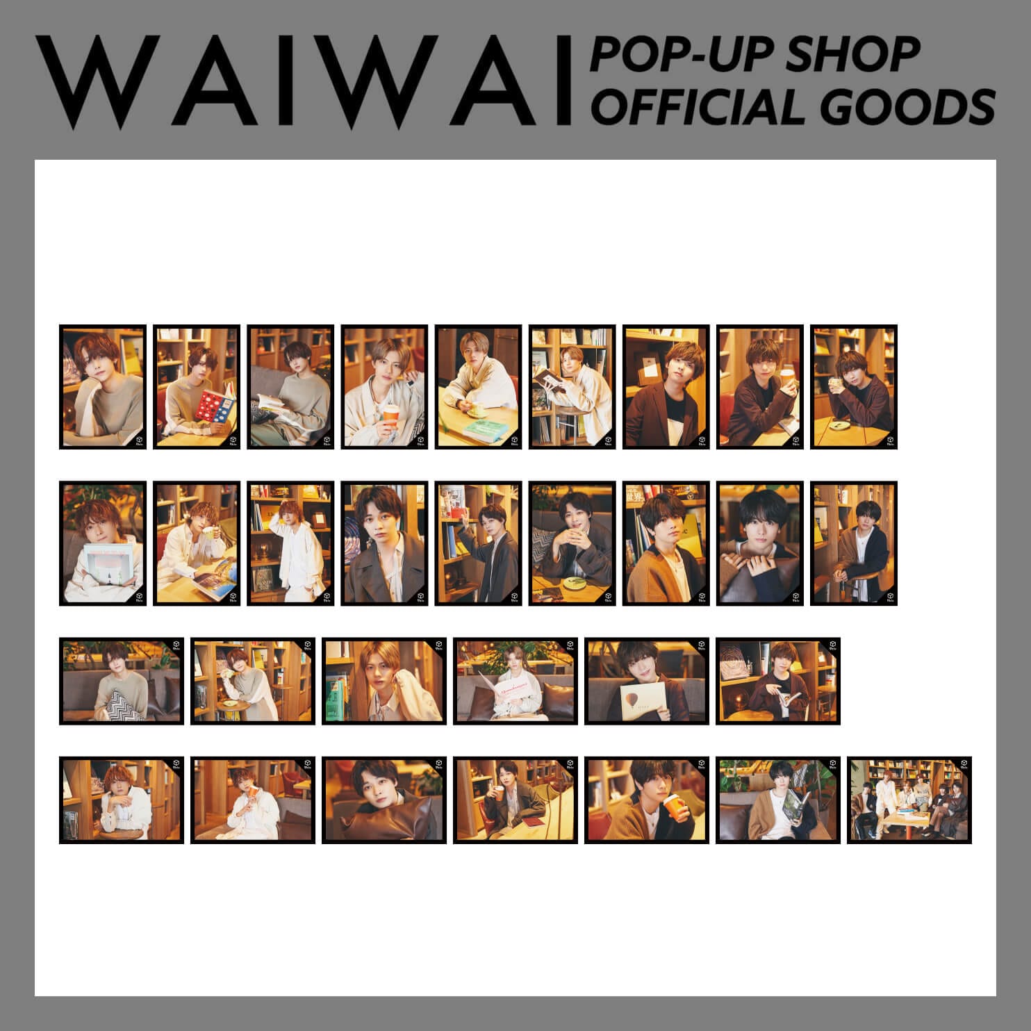 WAIWAI POP-UP SHOP OFFICIAL GOODS】生写真 vol.32（ランダム5 ...